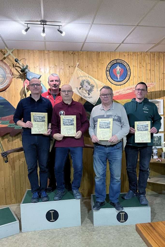 Jahresabschlusswettkampf Ordonnanzgewehr Auflage - Mannschaft