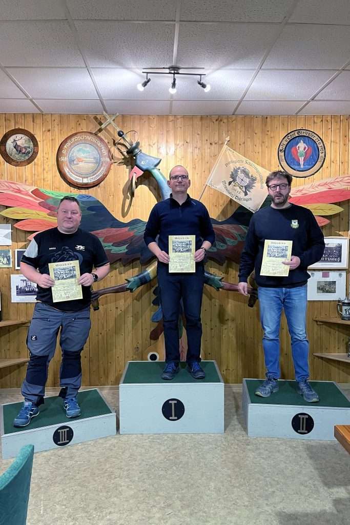 Jahresabschlusswettkampf Ordonnanzgewehr Auflage - Herren I