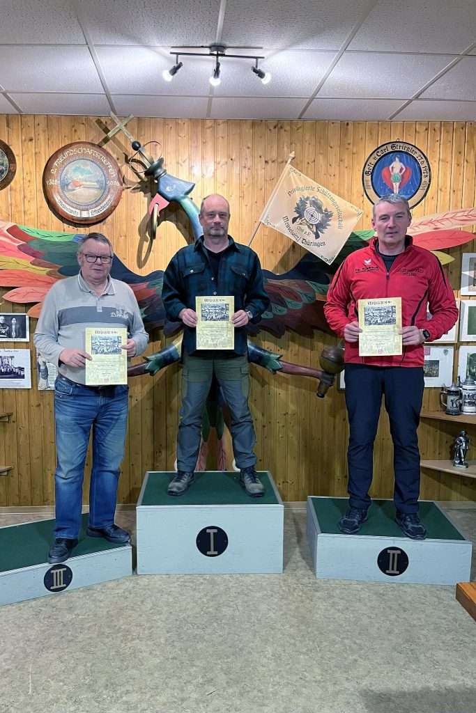 Jahresabschlusswettkampf Ordonnanzgewehr Auflage - Senioren I